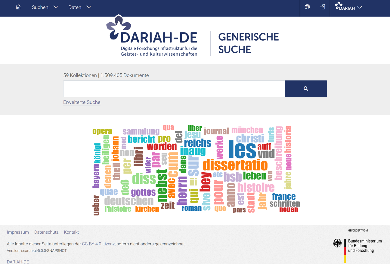 Thumbnail for service DARIAH-DE Generic Search